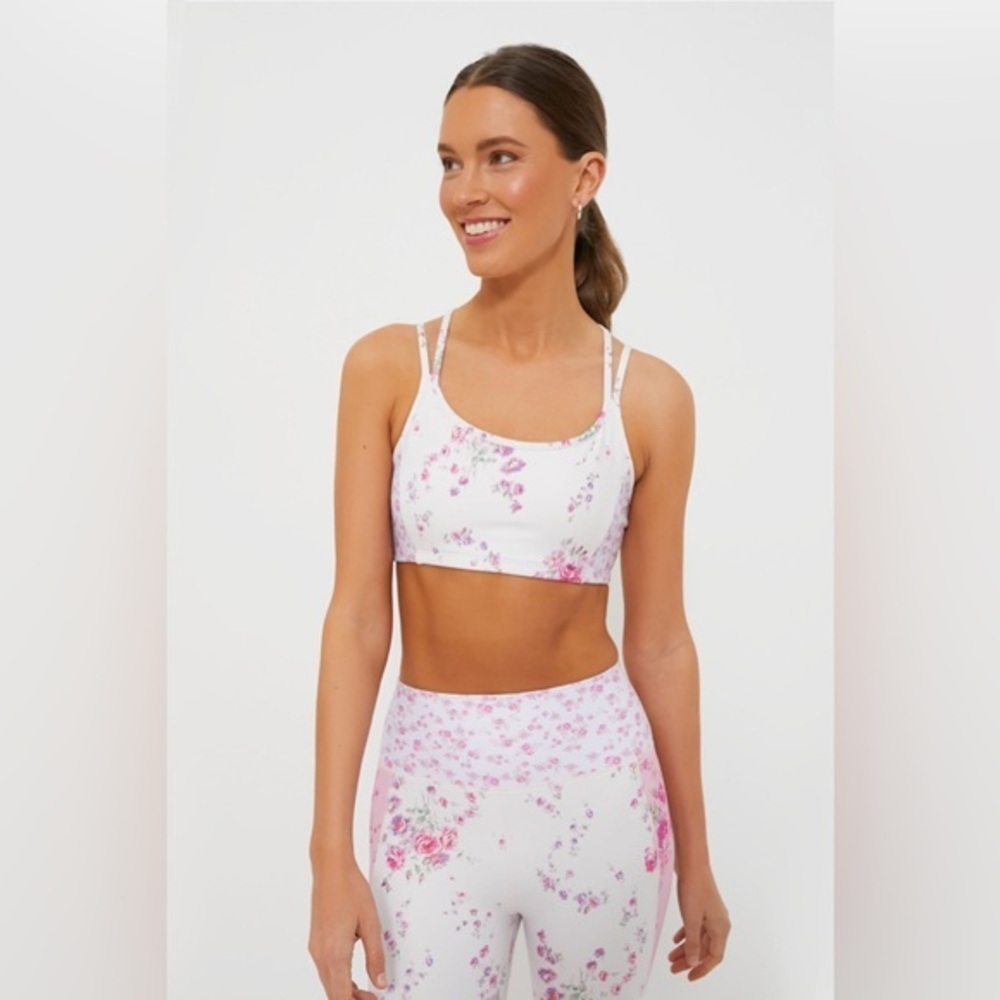 LoveShackFancy Highland Bra Wisteria Mix Size XXS